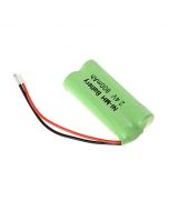 AAA 800mAh 2.4V NI-MH Rechargeable Battery (2-Pack)