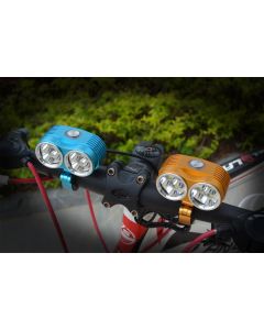VicMax  A60 Led Bike Light 6000 Lumens 6T6 Bicycle Front Light With battery pack