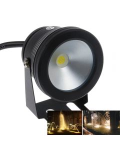 Led Underwater Light 10W 12v Waterproof IP67 Fountain Pool Lamp -Black