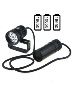 10000 Lumens 6xL2 LED Diving Photography Flashlight Torch 150m Underwater Video Light 