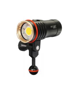 Archon DM10 II/WM16-II Diving Video FlashLight COB LED 3500LM Neutral white light/Red light/UV light Diving Torch