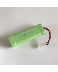 7.2V 2500mAh SC (3+3) NiMH RC White Plug Battery Pack 