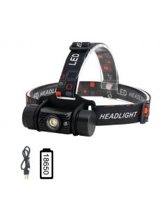 Boruit RJ-020 XPE LED Induction Headlamp 1000LM Motion Sensor Headlight 18650 Rechargeable Head Torch Camping Hunting Flashlight