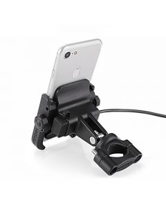 MOTOWOLF Motorcycle Rechargeable Aluminum Alloy Mobile Phone Holder Electric Vehicle Universal Navigation Mobile Phone Holder