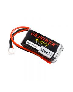 GE Power 2S 7.4V 1000MAH power lithium battery pack is suitable for Weili V262 V353 V912