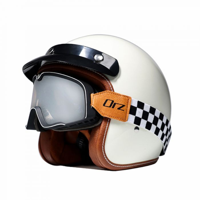 custom motorcycle half helmets